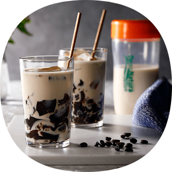 コーヒーゼリーカフェオレ