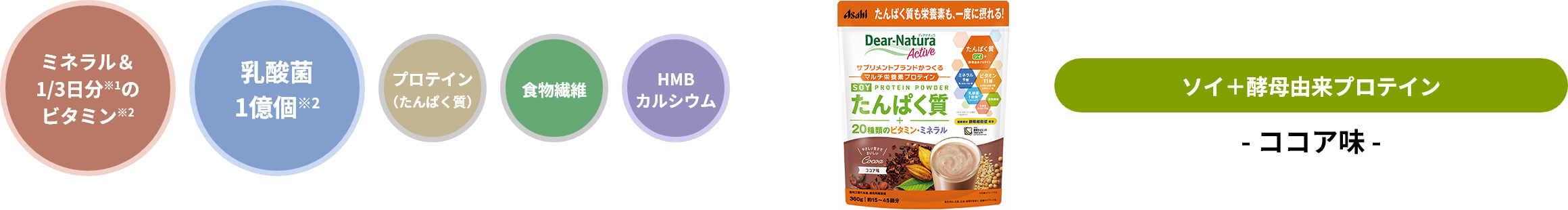 DNアクティブココア味360